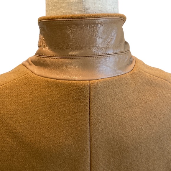 NWOT Equipment Arostide Tan Coat - Picture 4 of 12